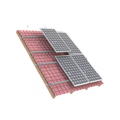 Solar Panel Mounting Kit - Tile Roof - Brandering Mount - Solar Panel Mounting Kit - 2 Panels - Tile