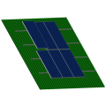 Solar Panel Mounting Kit -  IBR Roof - Solar Panel Mounting Kit - 4 Panels - IBR Roof