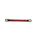 25mm2 Battery link with lugs - 8mm hole - Red