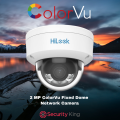 HiLook 2MP ColorVu Fixed Dome Network Camera 2.8mm - New Series
