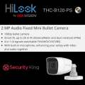 HiLook 2MP analog Bullet Camera with Built in Microphone
