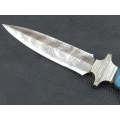 Handmade Damascus Steel Dagger-C115