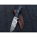 Handmade Damascus Steel Hunting Knife -C174