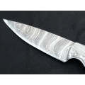 Damascus Steel Hunting Knife-C105