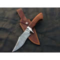 Handmade Damascus Steel Bowie Knife-SAB008