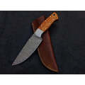 Handmade Damascus Steel Knife - C242
