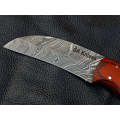 Blue Handle & Orange Bolster Skinning Knife SAK009