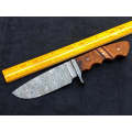 Handmade Damascus Steel Hunting Knife -C194
