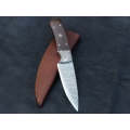 Handmade Damascus Steel Hunting Knife -C151