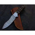 Handmade Damascus Steel Hunting Knife -C185