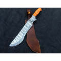 Handmade Damascus Steel Bush Tracker Knife-C189