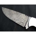 Handmade Damascus Steel Skinning Knife-C26