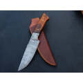 Handmade Damascus Steel Hunting Knife-C31