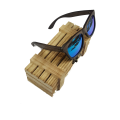 Ebony Sunglasses - Wooden Ebony Sunglasses With Polarized Lenses