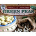 GREEN PEAS - Sprouting Seeds - Natureal & Untreated -