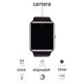 Gt08 Smart Watch (Black) - Facebook, Whatsapp, Camera, Simcard