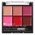 BH Cosmetics Ultimate Lips To Go  6 Color Lipstick Palette