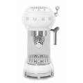 Smeg Retro Espresso Coffee Machine Ice-White ECF01WHEU