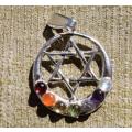 Moon and Star Chakra Pendant - 30mm to 40mm