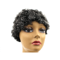 Short curly mini afro wig