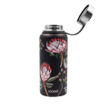 Iconix Protea Beauty Stainless Steel Hot and Cold Flask - Stainless Steel Lid