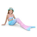 3 Piece Kids Cotton Candy Mermaid Bikini | GB37