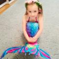 3 Piece Kids Multi-Colour Mermaid Bikini | DH02 - 150