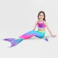 3 Piece Kids Multi-Colour Mermaid Bikini | DH02 - 130