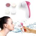 5-in-1 Facial Cleansing Brush and Massager Set