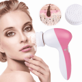 5-in-1 Facial Cleansing Brush and Massager Set