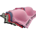 Pack of 6 Colour Wireless Sports Bra's - 8925