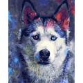 Painting by Numbers | Soulful Husky
