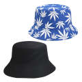 Classic Blue Cannabis Bucket Hat