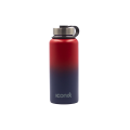 Iconix Red and Blue Stainless Steel Hot and Cold Flask - Stainless Steel Lid