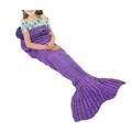 Mermaid Tail Blanket (Kids Size) Pink, Blue and Purple | 788-1
