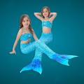 Mermaid Tail Swimsuit (Adult/Teen Size) Blue | JP30 - M