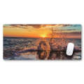 Ocean Crash Full Desk Coverage Gaming and Office Mouse Pad