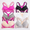Pack of 6 Colour Wireless Sports Bra's - 8922--32B available