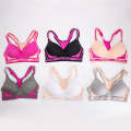 Pack of 6 Colour Wireless Sports Bra's - 8922--32B available