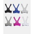 Womens Pack of 6 Fitness Sports Bras (40B/42C)