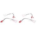 (2) Pair of Metra 72-5602 Speaker Wire Adapters for Ford and Mazda Vehicles - 4 Total Adapters