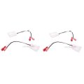 (2) Pair of Metra 72-5602 Speaker Wire Adapters for Ford and Mazda Vehicles - 4 Total Adapters