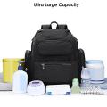 ACCEWIT Diaper Bag Waterproof Backpack Large Capacity Diaper Bag With Stroller Straps,Changing...