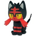 Pokemon T18536D15LITTEN 8-Inch Litten Plush Toy