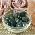 Moss Agate Tumbled for Healing