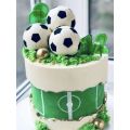 Cake Topper Plastic Soccer Ball