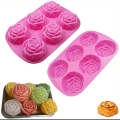 Silicone Mould Soap Flower Rose