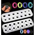 Silicone Mould Resin Ring and Earring