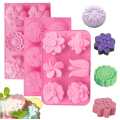 Silicone Mould Soap Tulip Vrious Flower