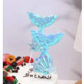 Cake Topper Sequin Mermaid  and Shells